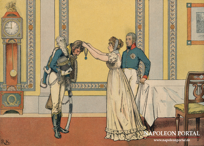Übergabe des Ordens pour le mérite.